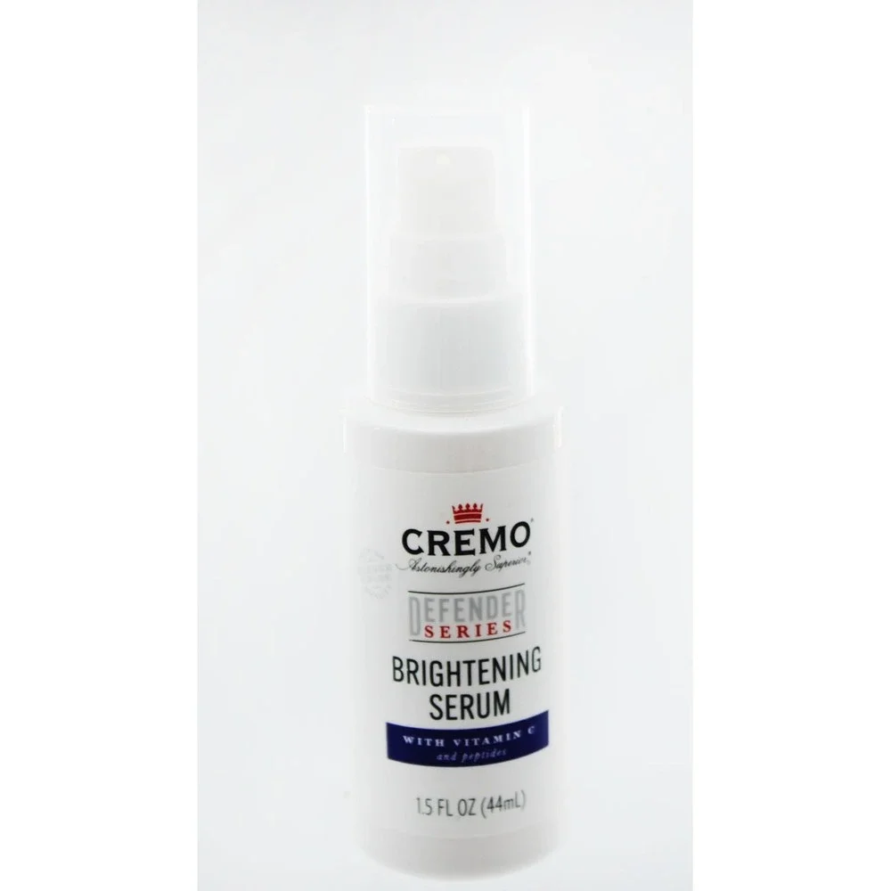 2 Pack Cremo Defender Series Brightening Serum Vitamin C Peptides For Men 1.5oz